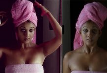 குட்டி தொப்பையை காட்டி போஸ் கொடுத்த நயன்தாரா : குஷியான ரசிகர்கள்!!