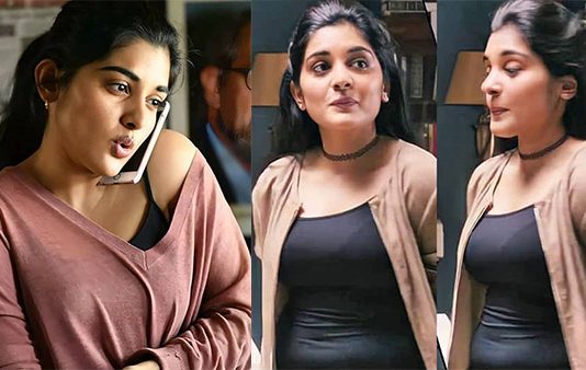 நிவேதா தாமஸ் வெளியிட்ட ஹாட் புகைப்படத்தை வர்ணிக்கும் இளசுகள்!!