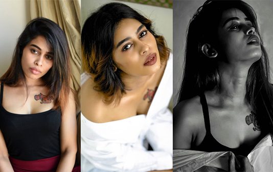 மொட்டை மாடியில் எல்லா ஆங்கிளிலும் போட்டோவை எடுத்து ரசிகர்களை திணறவிட்ட சாய் பிரியங்கா!!