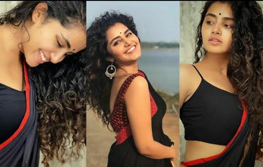 சேலையில வீடு கட்டவா சேர்ந்து வசிக்க… இளசுகளை சூடாக்கிய அனுபமா!!