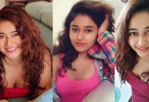 முன்னழகை காட்டி ரசிகர்களை திணற வைத்த பூனம் பாஜ்வா!!