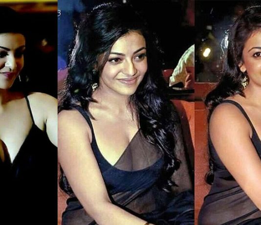 பார்க்க ரெண்டு கண்ணு பத்தாது போல.. கவர்ச்சி உடையில் காஜல் அகர்வால்.. கதறும் சிங்கிள் பசங்க!!