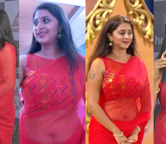 குனிஞ்சு, நிமிர்ந்து ஐயோ முடியல.. இந்த வயசிலும் கும்முனு இருக்கும் கனிகா!!