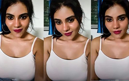 வெண்பனியில் செதுக்கிய கவர்ச்சி சிற்பம்… நிவிஷா ஹாட் Pics!!