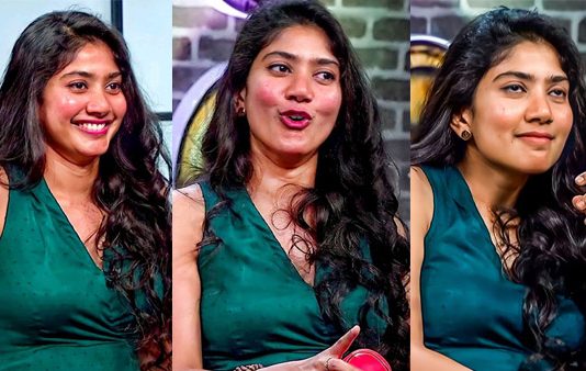 கொஞ்சமா காட்டினாலும் நச்சுன்னு இருக்கு… சாய் பல்லவி ஹாட் போட்டோஸ்!!