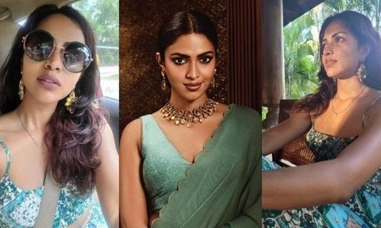 தொடையழகு தெரியும் படி போஸ் கொடுத்த அமலா பால் லேட்டஸ்ட் போட்டோஸ்!!