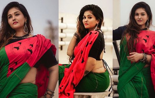 கொட்டும் மழையில் நனைந்த உடையில் ஆட்டம் போட்ட அர்ச்சனா ஹாட் போட்டோஸ்!!