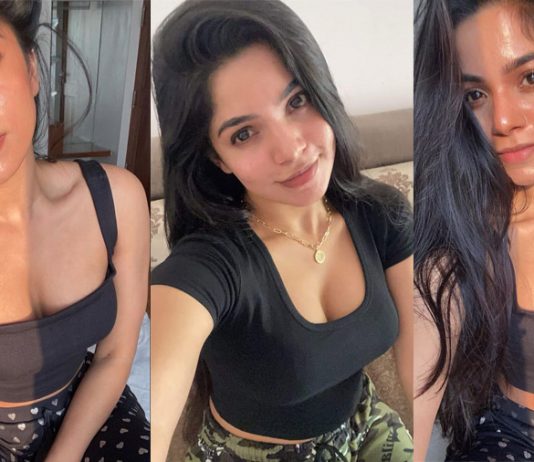 தொடையழகை காட்டி இளசுகளை மயக்கிய திவ்யபாரதி கிளாமர் Pics!!