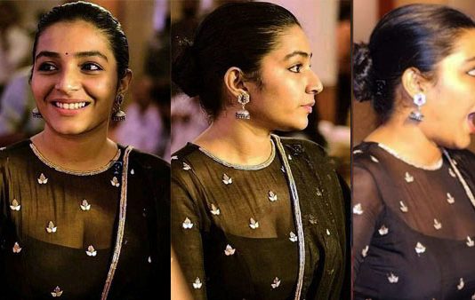 இணையத்தில் வைரலாகும் ரஜிஷா விஜயனின் கிளாமர் புகைப்படங்கள்!!