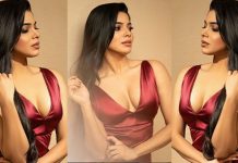 பிதுங்கி வழியும் அழகை காட்டி போஸ் கொடுத்த திவ்யா பாரதி லேட்டஸ்ட் கிளிக்ஸ்!!