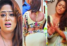 கவர்ச்சி உடை அணிந்து கிளாமர் புகைப்படங்களை வெளியிட்ட சீரியல் நடிகை!!