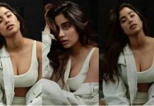 உச்சக்கட்ட கவர்ச்சியில் படு மோசமான புகைப்படங்களை வெளியிட்ட ஜான்வி கபூர்!!