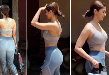 தொடையை காட்டி கவர்ச்சி போஸ் கொடுத்த பூஜா ஹெக்டே கிளிக்ஸ்!!