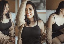 தொட்டா வழுக்கிட்டு போயிடும் போல… தொடையை காட்டி கிறங்கடிக்கும் சிருஷ்டி டாங்கே!!