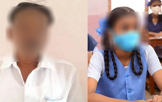 மாணவியின் கன்னத்தில் கிள்ளிய ஆசிரியருக்கு நேர்ந்த விபரீதம்!!