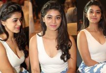 முண்டா பனியனில் முக்கா தெரியுது.. ஓப்பனா காட்டி இளசுகளை பாடாய் படுத்தும் இளம் நடிகை!!