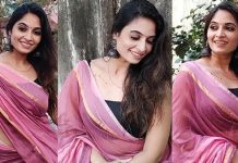 கட்டையிலும் நீ செம்மரக்கட்ட.. வித்தியாசமான உடையில் போஸ் கொடுத்த சீரியல் நடிகை பரணி இளங்கோவன்!!