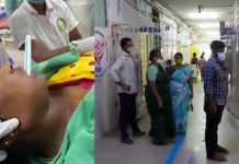 பல் துலக்கும்போது பெண்ணின் வாயில் சிக்கிய டூத் பிரஷ் : மருத்துவர்களுக்கு காத்திருந்த பேரதிர்ச்சி!!