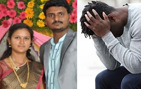 மருந்தை தவறுதலாக சாப்பிட்டதால் உயிரிழந்த மனைவி : அதிர்ச்சியில் கணவன் எடுத்த விபரீத முடிவு!!