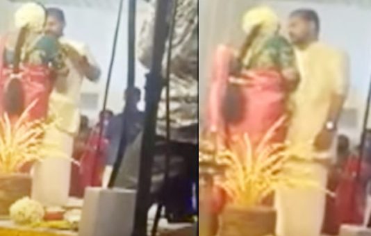 மணமேடையில் இருந்து தாலி கட்டும் நேரத்தில் மணப்பெண் தப்பியோட்டம் : அதிர்ச்சியில் மணமகன்!!