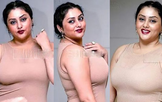அந்த இடத்தை அப்பட்டமாக காட்டிய நமீதா… சொக்கிப்போன இளசுகள்!!