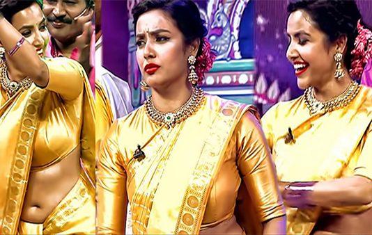 அந்த இடத்த பாத்தா மூடு மாறுது… மூடாம போஸ் கொடுத்த பிரியா ஆனந்த் ஹாட் கிளிக்ஸ்!!