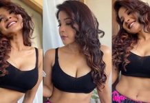 உச்சக்கட்ட கவர்ச்சியில் ரசிகர்களின் குமுறலுக்கு ஆளான சாக்ஷி அகர்வால்!!