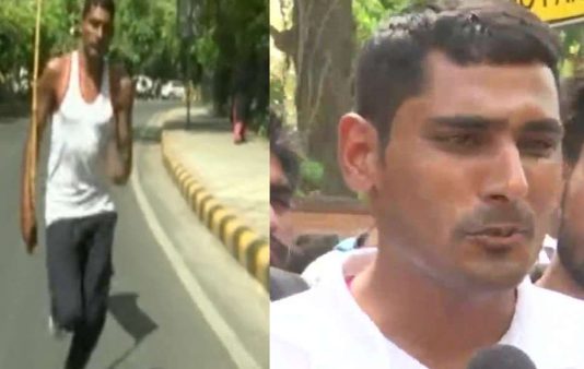 50 மணிநேரத்தில் 350 கி.மீ ஓடிய இளைஞர் : வெளியான காரணம்!!