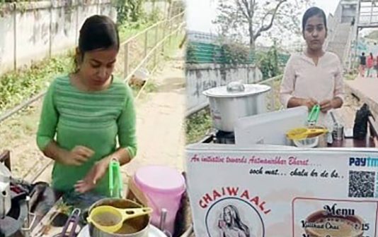 “2 வருசமா வேலை கிடைக்கல”… காலேஜ் வாசலில் டீக்கடை : பட்டதாரி பெண் எடுத்த துணிச்சல் முடிவு!!