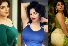 வெல்வட் உடையில் வெறியேத்தும் பார்வை… பசங்கள உருக வைக்கும் ஐஸ்வர்யா மேனன்!!