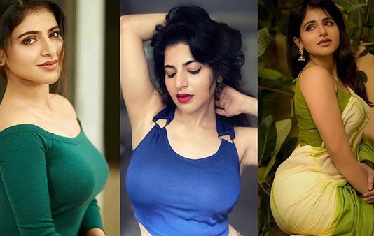 வெல்வட் உடையில் வெறியேத்தும் பார்வை… பசங்கள உருக வைக்கும் ஐஸ்வர்யா மேனன்!!