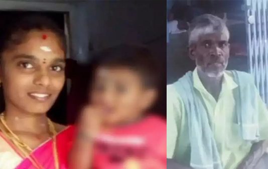 மருமகள், பேரனை தீ வைத்து கொளுத்திய மாமனார் : நெஞ்சை உலுக்கும் சம்பவம்!!