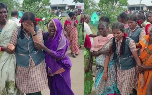 அம்மா இறந்ததை மறைத்து மகளை தேர்வுக்கு அனுப்பிய தந்தை : நெஞ்சை உலுக்கும் சம்பவம்!!