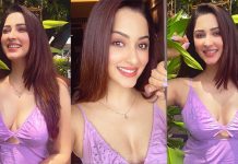 மாராப்பை விலக்கி இடையழகை காட்டி புகைப்படங்களை வெளியிட்ட ஈசன்யா மகேஸ்வரி!!