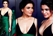 பிட்டுத்துணிய விட சின்னதா இருக்கு… அந்த இடத்த பர்ஸ் வச்சி மறச்ச சமந்தா!!