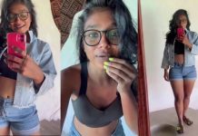 குட்ட டவுசரும் முண்டா பணியனும் தூக்குது… மாலத்தீவில் மஜா பண்ணும் விஜே பார்வதி!!