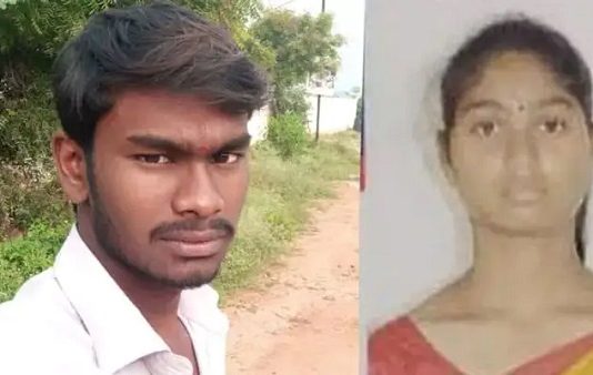 காதலிக்க மறுத்த கல்லூரி மாணவி ரத்த வெள்ளத்தில் துடிதுடிக்க கொலை : சோளகாட்டில் பதுங்கிய சைக்கோ இளைஞர்!!