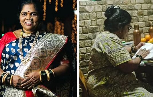 கணவன் மகனுக்குத் தெரியாமல் 12ம் வகுப்பு தேர்வில் தேர்ச்சி பெற்ற 53 வயது பெண் : சுவாரஸ்சிய தகவல்!!