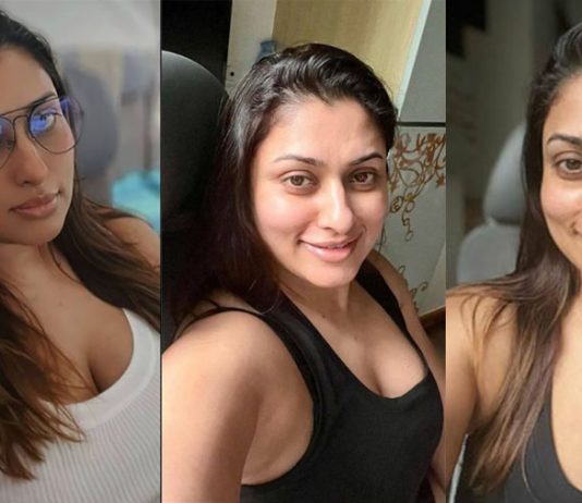 தொடையை காட்டி வாட்டி வதைக்கும் மாளவிகா ஹாட் போட்டோஸ்!!