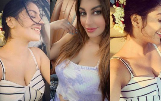 முன்னழகை எடுப்பாக காட்டி போஸ் கொடுத்த யாஷிகாவின் லேட்டஸ்ட் Pics!!
