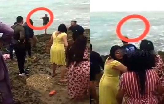 ஓமனில் கடலில் அடித்துச்செல்லப்பட்ட 8 இந்தியர்கள் : இருவர் மரணம், 3 பேர் மாயம்.. பதறவைக்கும் வீடியோ!!