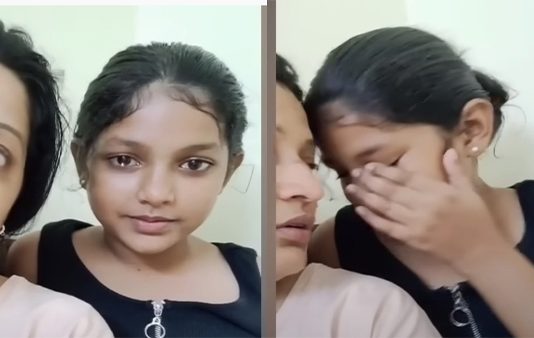 மாணவி ஸ்ரீமதி மரணம் : தன்னை அறியாமல் கண்கலங்கிய சிறுமி.. வைரலாகும் தாய்-மகள் விழிப்புணர்வு வீடியோ!!
