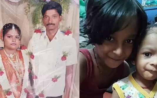 மனைவி, 2 குழந்தைகள் கொலை… தந்தை விஷம் குடித்து தற்கொலை : நெஞ்சை உலுக்கும் சம்பவம்!!