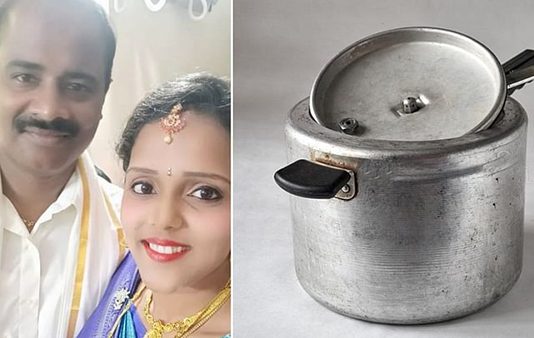 வெளிநாட்டில் இருந்து வந்த கணவன் குக்கரால் அடித்து கொலை… காணாமல் போனதாக நாடகமாடிய மனைவி!!