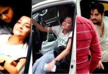 நடிகையுடன் காரில் சென்று கொண்டிருந்த நடிகர்… வழிமறித்து இருவரையும் சரமாரியாக தாக்கிய மனைவி : நடந்தது என்ன?