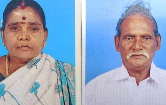 கணவனின் இறப்புச் செய்தியைக் கேட்டு மனைவிக்கு நேர்ந்த சோகம் : காண்போரை கலங்கடித்த சம்பவம்!!