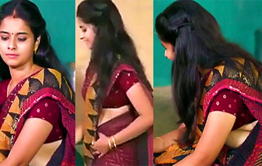 குட்டியான கவுனில் தொடையை காட்டி மிரள விடும் சீரியல் நடிகை ஹரிப்பிரியா!!