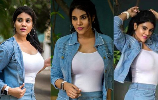 முன்னழகை எடுப்பாக காட்டி ரசிகர்களை சூடேற்றிய நிவிஷாவின் ஹாட் வீடியோ!!