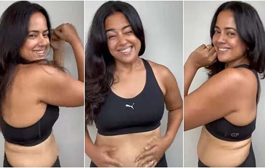 குண்டானாலும் கும்முனு இருக்கும் சமீரா ரெட்டியின் சூடான புகைப்படங்கள்!!