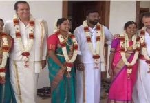 ஒரே வீட்டில் மூன்று தமிழ் பெண்களை திருமணம் செய்த பிரான்ஸ் நாட்டு மணமக்கள்!!